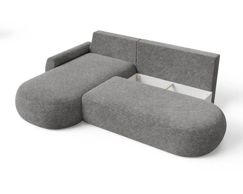 Ecksofa – Diune – Modernes Schlafsofa mit Bettkasten & großer Liegefläche