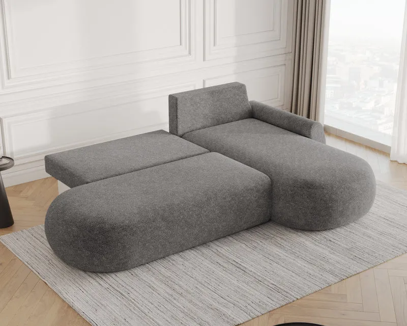 Ecksofa – Diune – Modernes Schlafsofa mit Bettkasten & großer Liegefläche