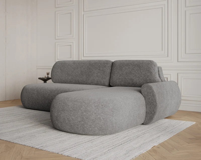 Ecksofa – Diune – Modernes Schlafsofa mit Bettkasten & großer Liegefläche