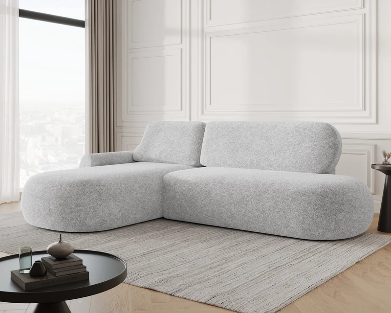 Ecksofa – Diune – Modernes Schlafsofa mit Bettkasten & großer Liegefläche