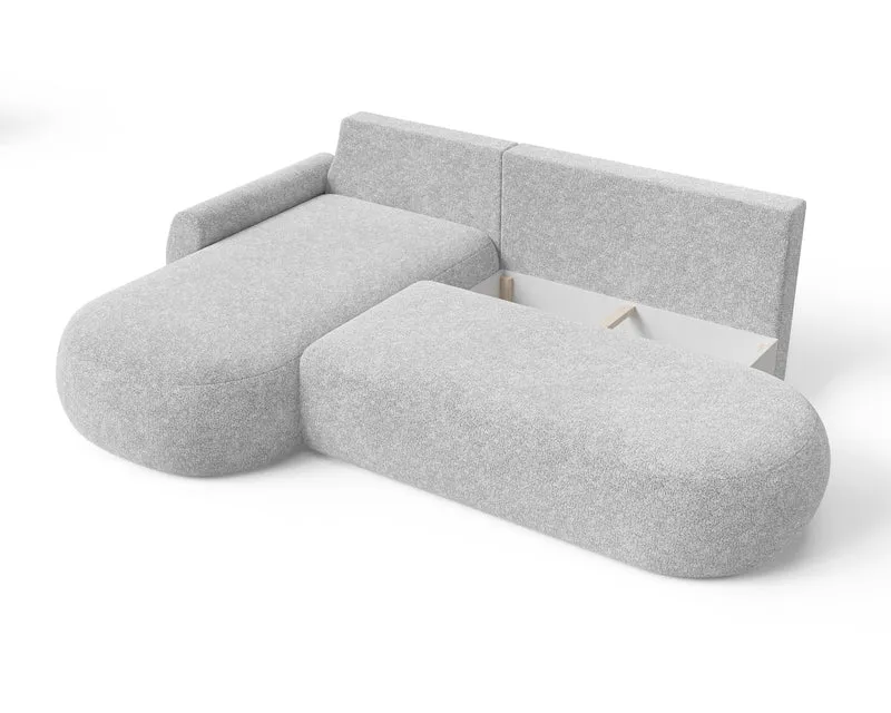 Ecksofa – Diune – Modernes Schlafsofa mit Bettkasten & großer Liegefläche