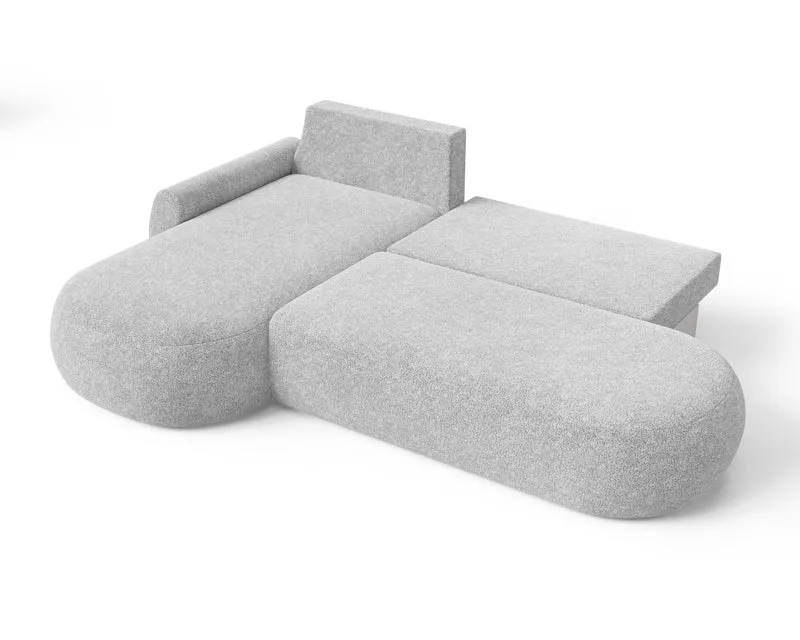 Ecksofa – Diune – Modernes Schlafsofa mit Bettkasten & großer Liegefläche