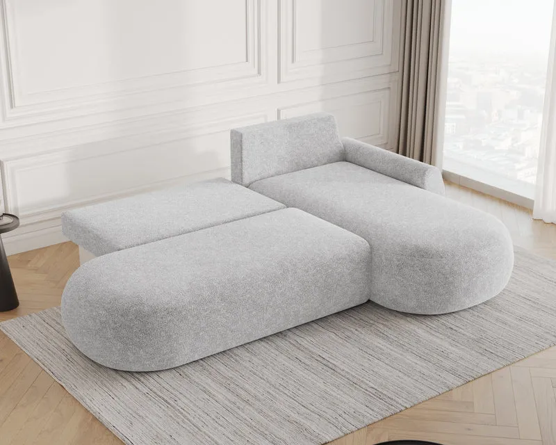 Ecksofa – Diune – Modernes Schlafsofa mit Bettkasten & großer Liegefläche