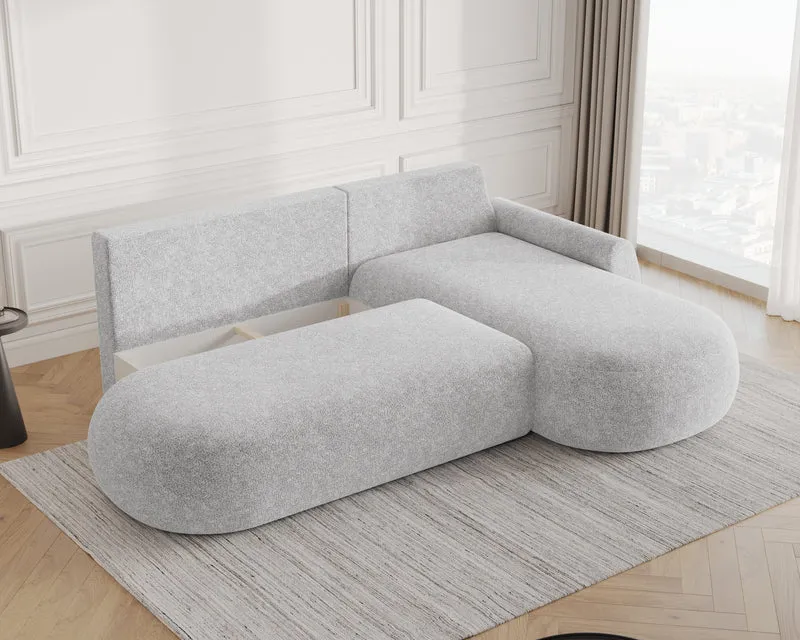 Ecksofa – Diune – Modernes Schlafsofa mit Bettkasten & großer Liegefläche