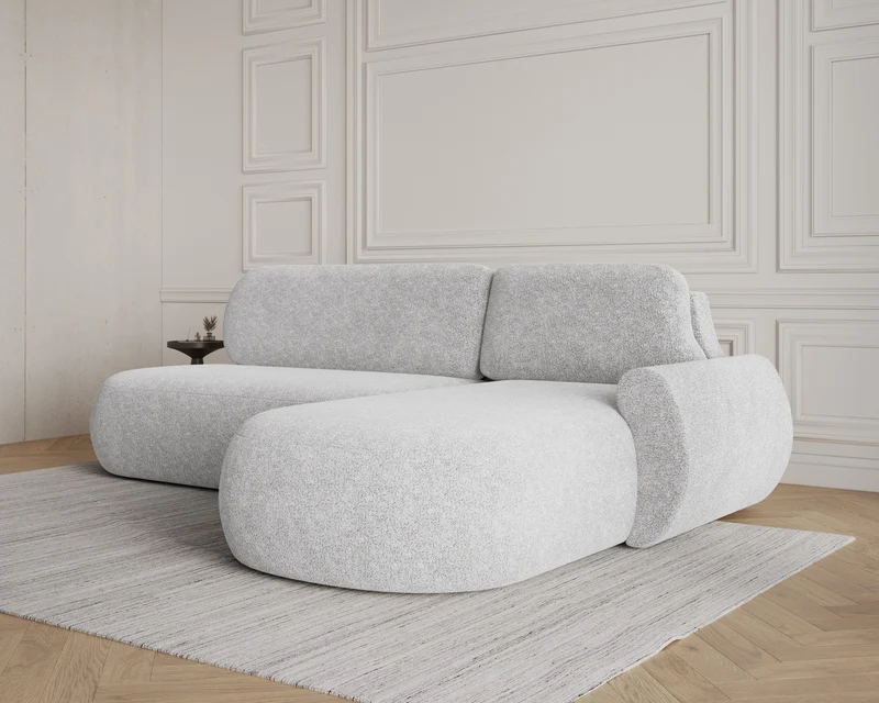 Ecksofa – Diune – Modernes Schlafsofa mit Bettkasten & großer Liegefläche