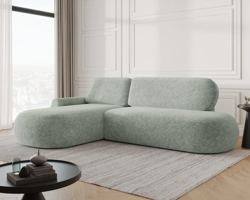 Ecksofa – Diune – Modernes Schlafsofa mit Bettkasten & großer Liegefläche