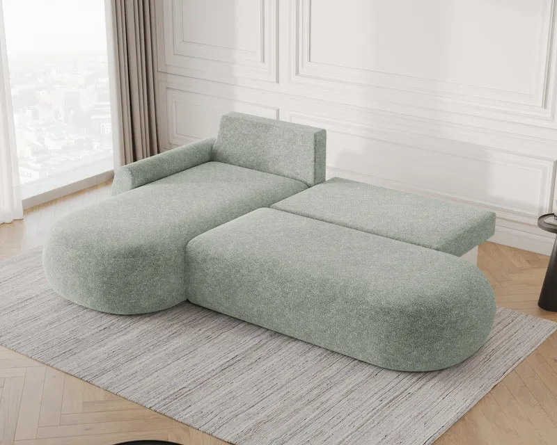 Ecksofa – Diune – Modernes Schlafsofa mit Bettkasten & großer Liegefläche