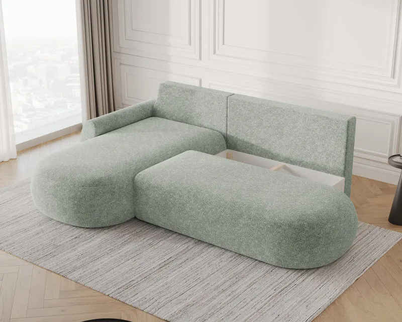 Ecksofa – Diune – Modernes Schlafsofa mit Bettkasten & großer Liegefläche