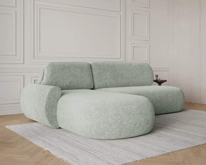 Ecksofa – Diune – Modernes Schlafsofa mit Bettkasten & großer Liegefläche