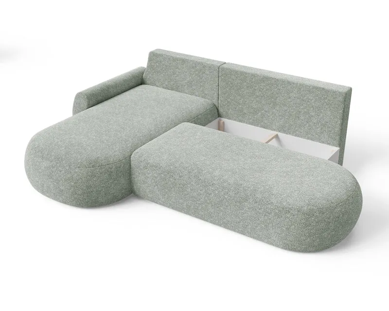 Ecksofa – Diune – Modernes Schlafsofa mit Bettkasten & großer Liegefläche