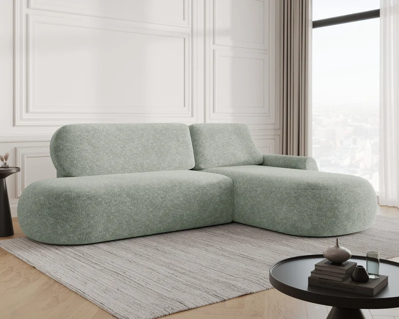 Ecksofa – Diune – Modernes Schlafsofa mit Bettkasten & großer Liegefläche