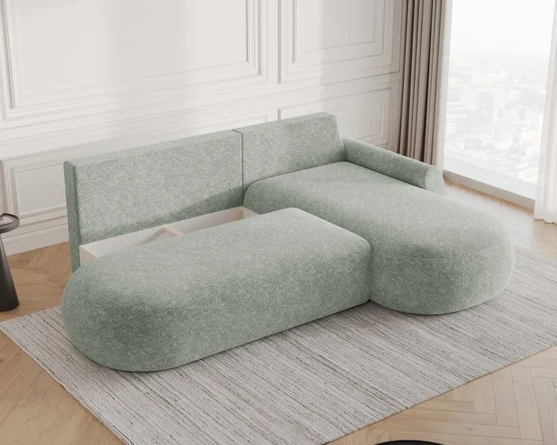 Ecksofa – Diune – Modernes Schlafsofa mit Bettkasten & großer Liegefläche