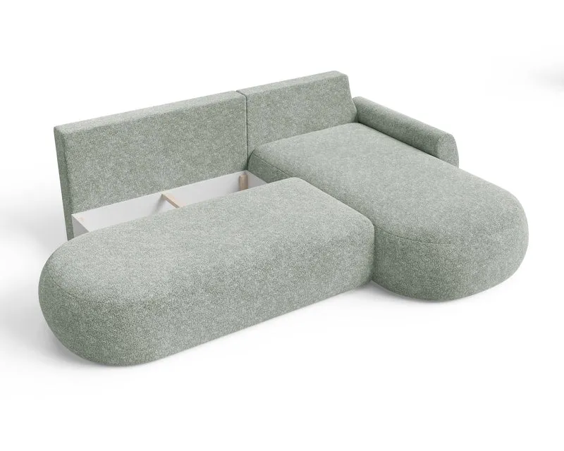 Ecksofa – Diune – Modernes Schlafsofa mit Bettkasten & großer Liegefläche