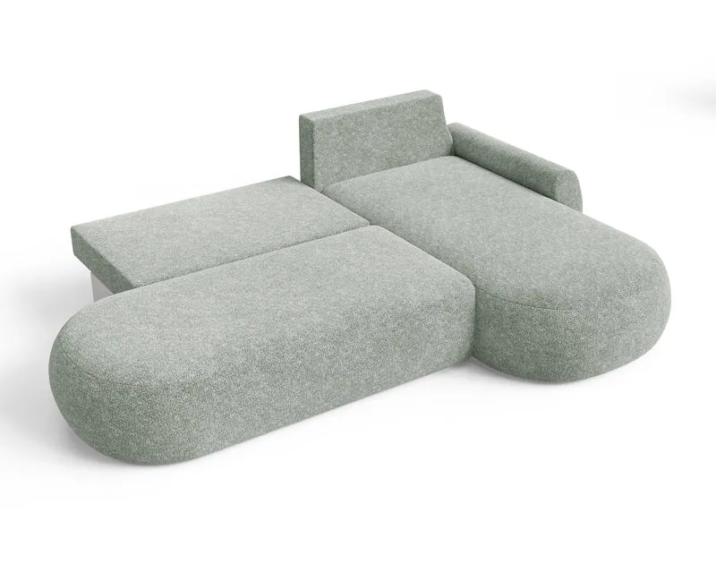 Ecksofa – Diune – Modernes Schlafsofa mit Bettkasten & großer Liegefläche