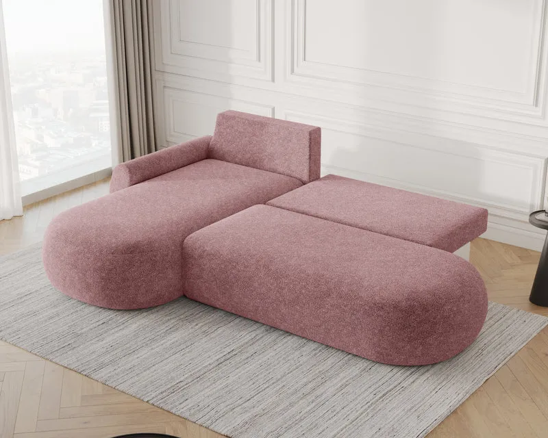 Ecksofa – Diune – Modernes Schlafsofa mit Bettkasten & großer Liegefläche