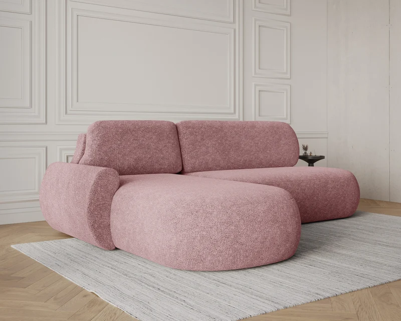 Ecksofa – Diune – Modernes Schlafsofa mit Bettkasten & großer Liegefläche