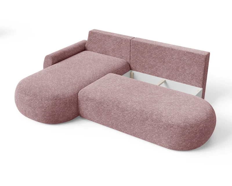 Ecksofa – Diune – Modernes Schlafsofa mit Bettkasten & großer Liegefläche