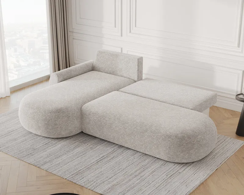 Ecksofa – Diune – Modernes Schlafsofa mit Bettkasten & großer Liegefläche