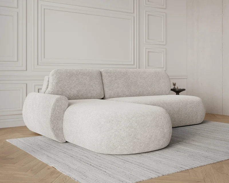 Ecksofa – Diune – Modernes Schlafsofa mit Bettkasten & großer Liegefläche