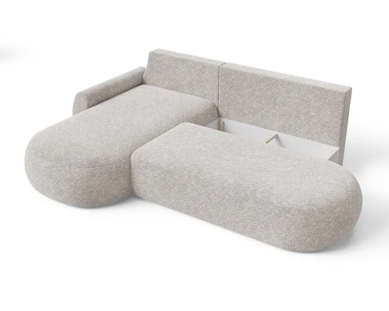 Ecksofa – Diune – Modernes Schlafsofa mit Bettkasten & großer Liegefläche