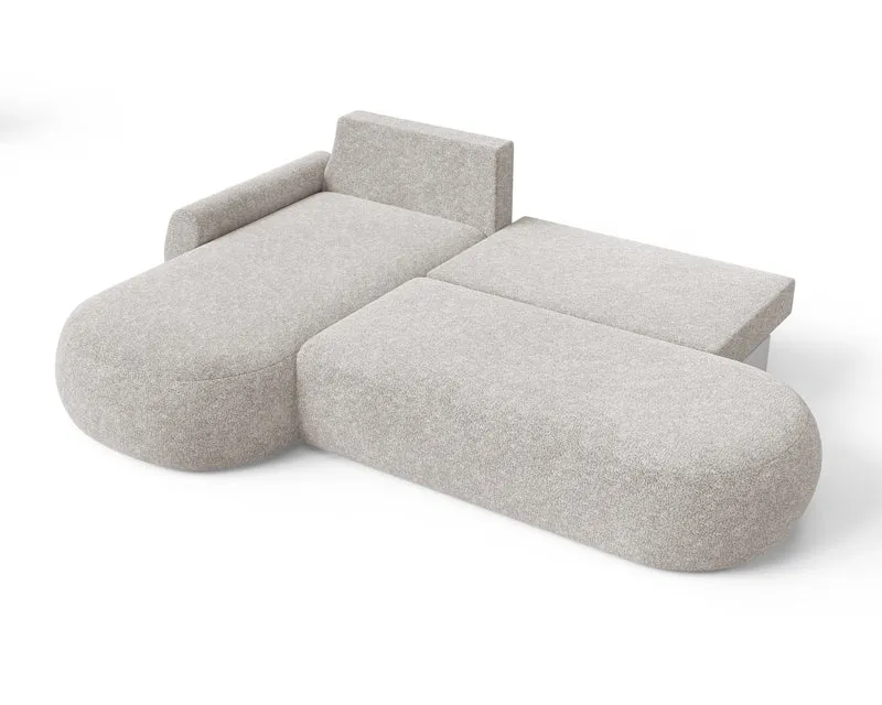 Ecksofa – Diune – Modernes Schlafsofa mit Bettkasten & großer Liegefläche