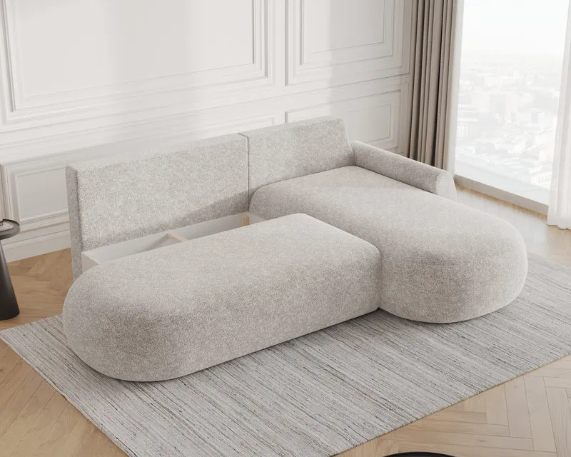Ecksofa – Diune – Modernes Schlafsofa mit Bettkasten & großer Liegefläche