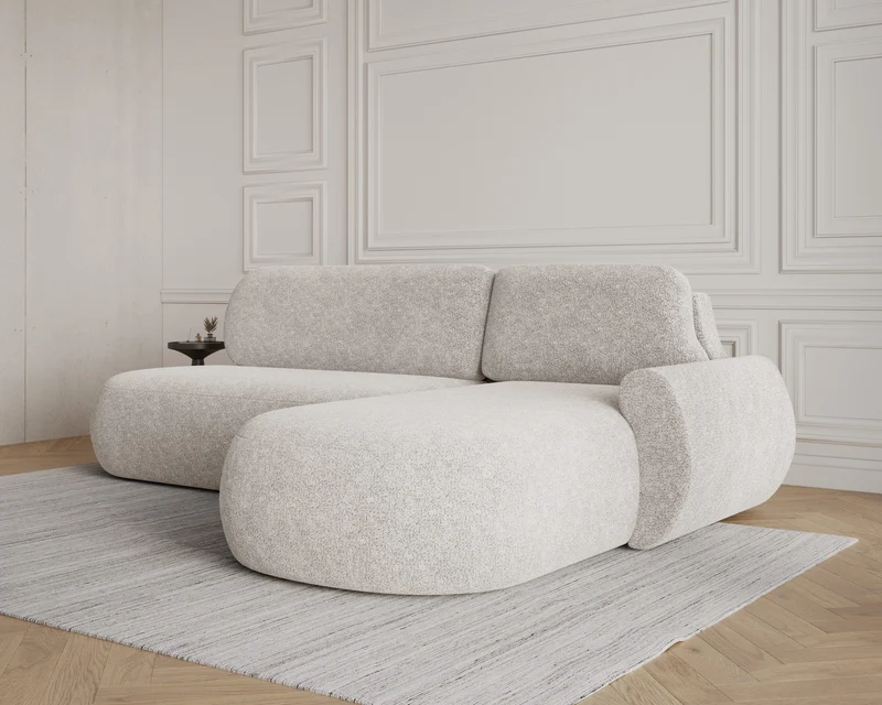 Ecksofa – Diune – Modernes Schlafsofa mit Bettkasten & großer Liegefläche
