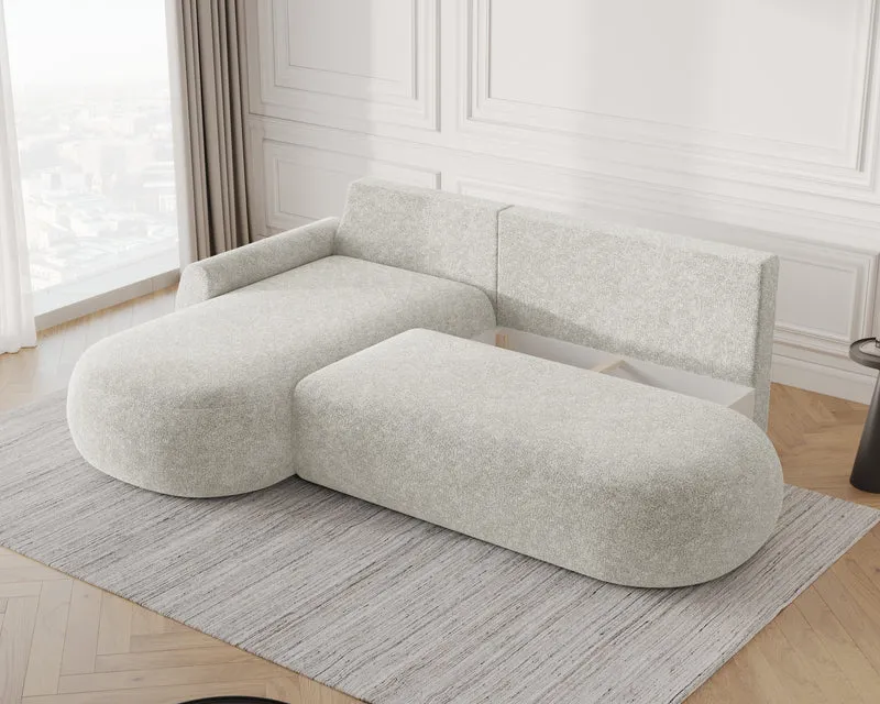 Ecksofa – Diune – Modernes Schlafsofa mit Bettkasten & großer Liegefläche