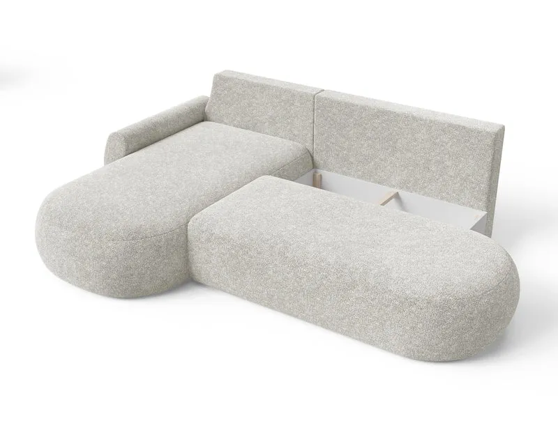 Ecksofa – Diune – Modernes Schlafsofa mit Bettkasten & großer Liegefläche