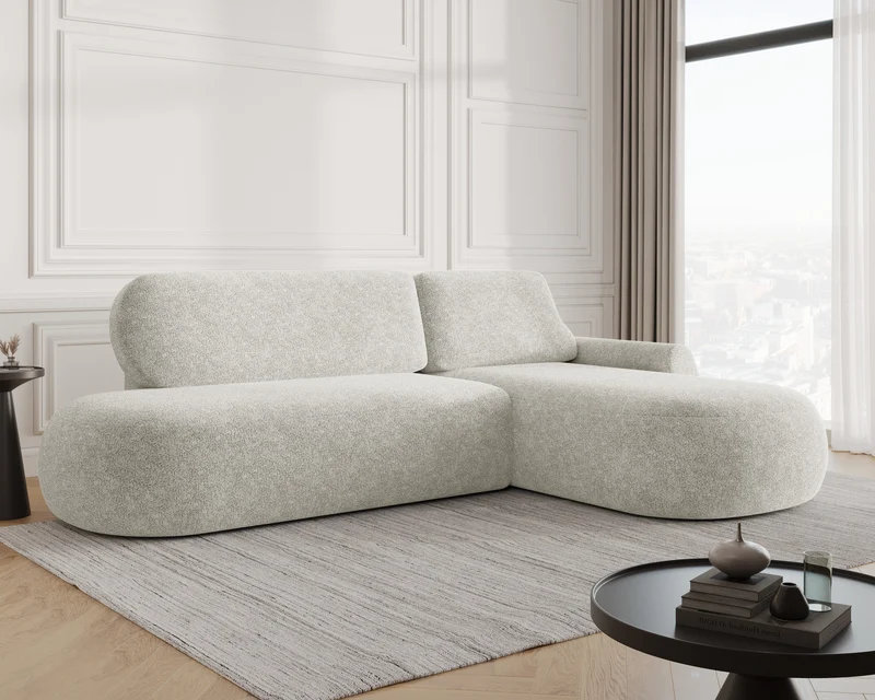 Ecksofa – Diune – Modernes Schlafsofa mit Bettkasten & großer Liegefläche