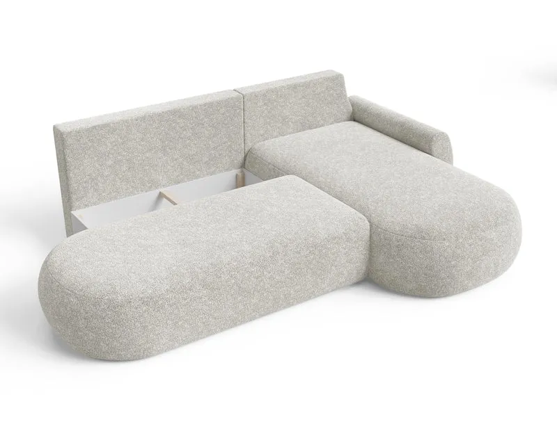 Ecksofa – Diune – Modernes Schlafsofa mit Bettkasten & großer Liegefläche