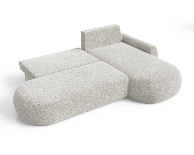 Ecksofa – Diune – Modernes Schlafsofa mit Bettkasten & großer Liegefläche