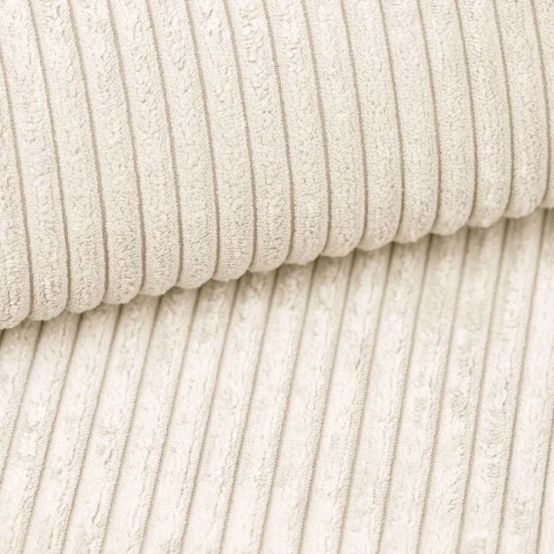 Ecksofa – Brazil U – Cord-Schlafsofa in U-Form mit Bettkasten & HR-Schaum