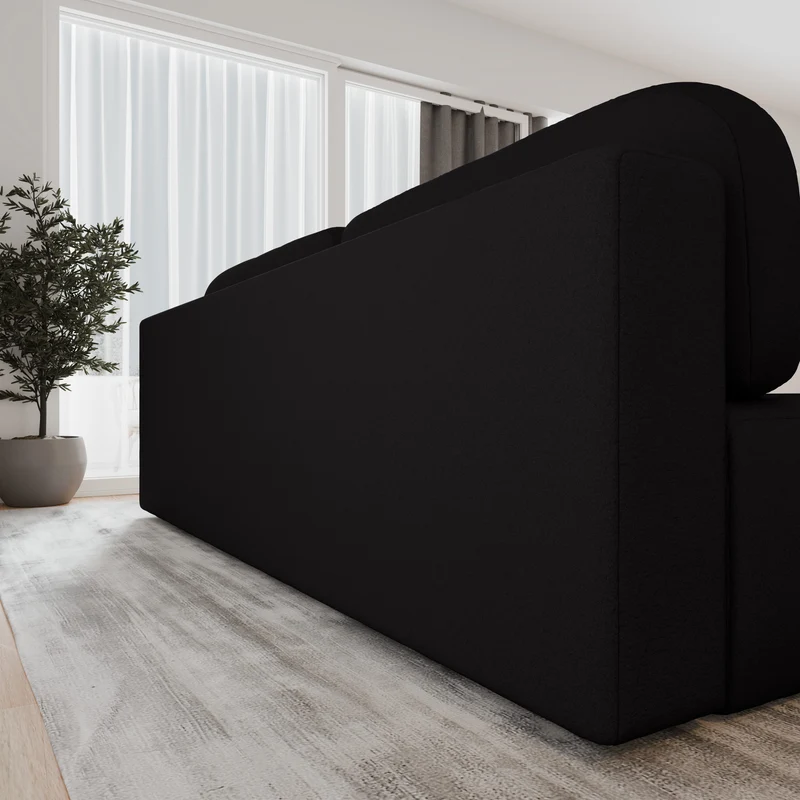 Schlafsofa – Stanley – Arena – 210 cm mit Bettkasten & Zierkissen