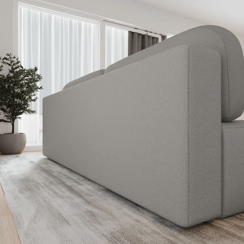 Schlafsofa – Stanley – Arena – 210 cm mit Bettkasten & Zierkissen