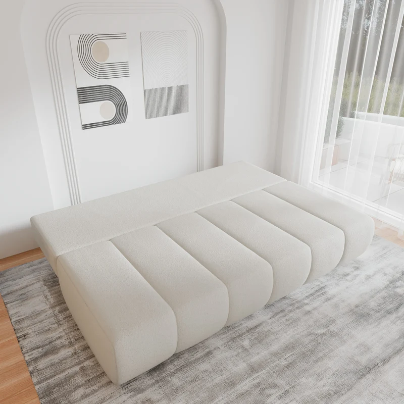 Schlafsofa – Stanley – Arena – 210 cm mit Bettkasten & Zierkissen