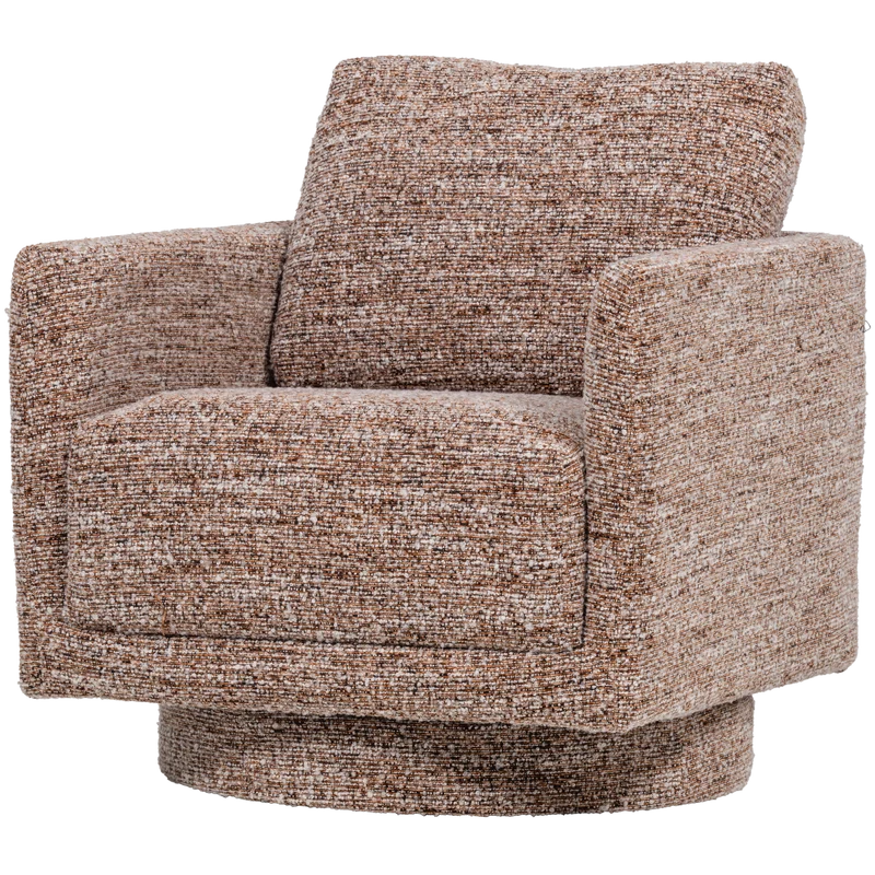 Oska drehfauteuil braun melange
