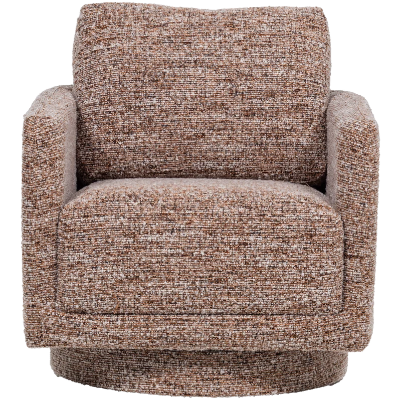 Oska drehfauteuil braun melange