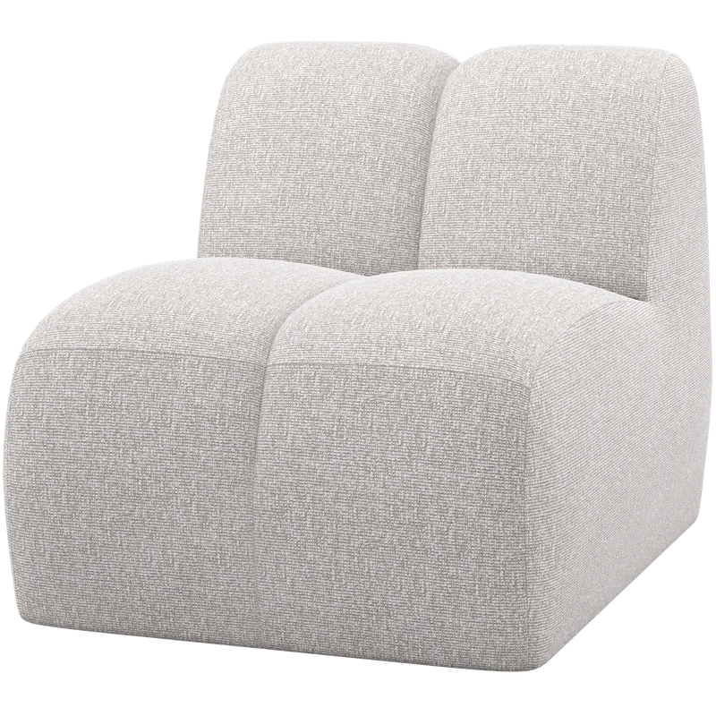 Mojo 1-sitzer element bouclé ecru melange