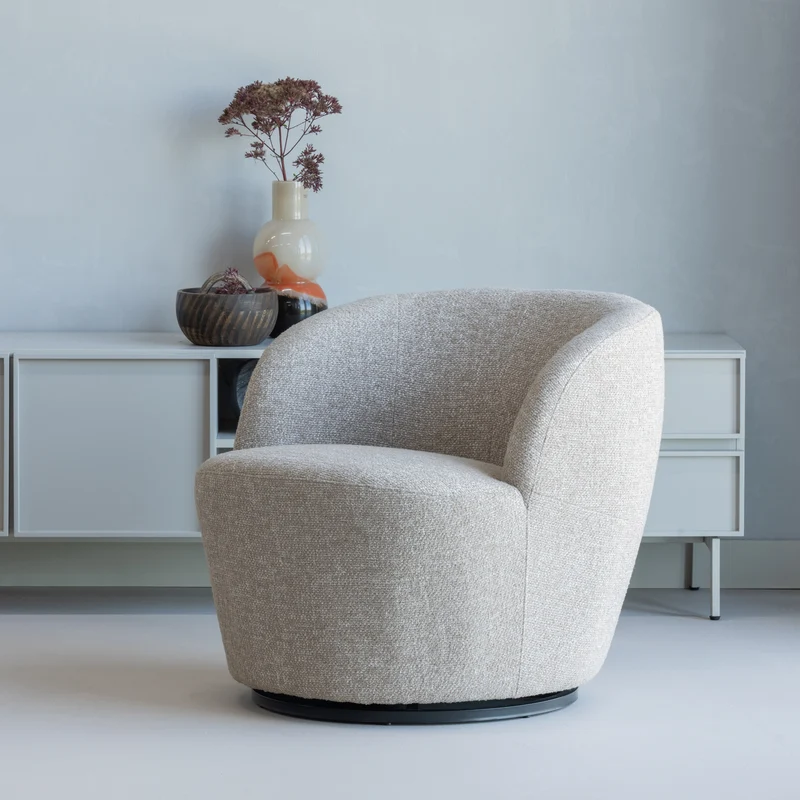 Serra drehfauteuil natur melange