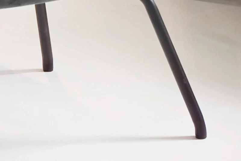 KAWOLA Hocker LOTTE Polsterhocker velvet stone