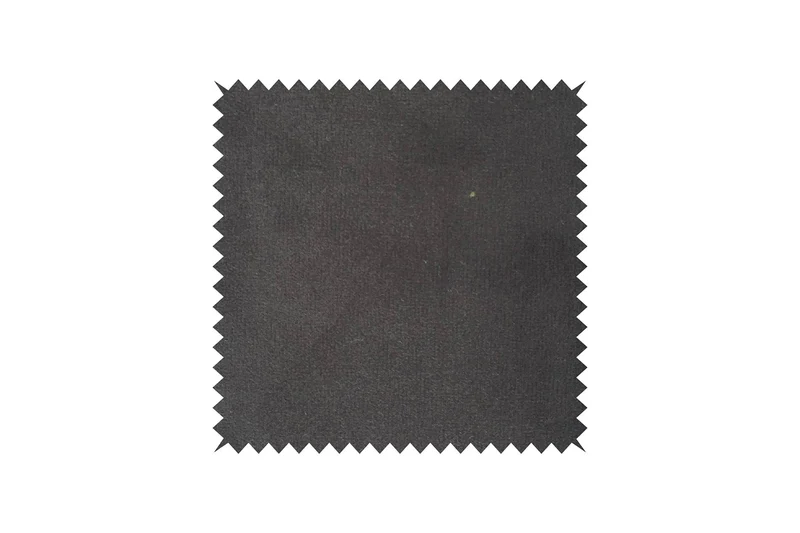 KAWOLA Hocker LOTTE Polsterhocker velvet stone
