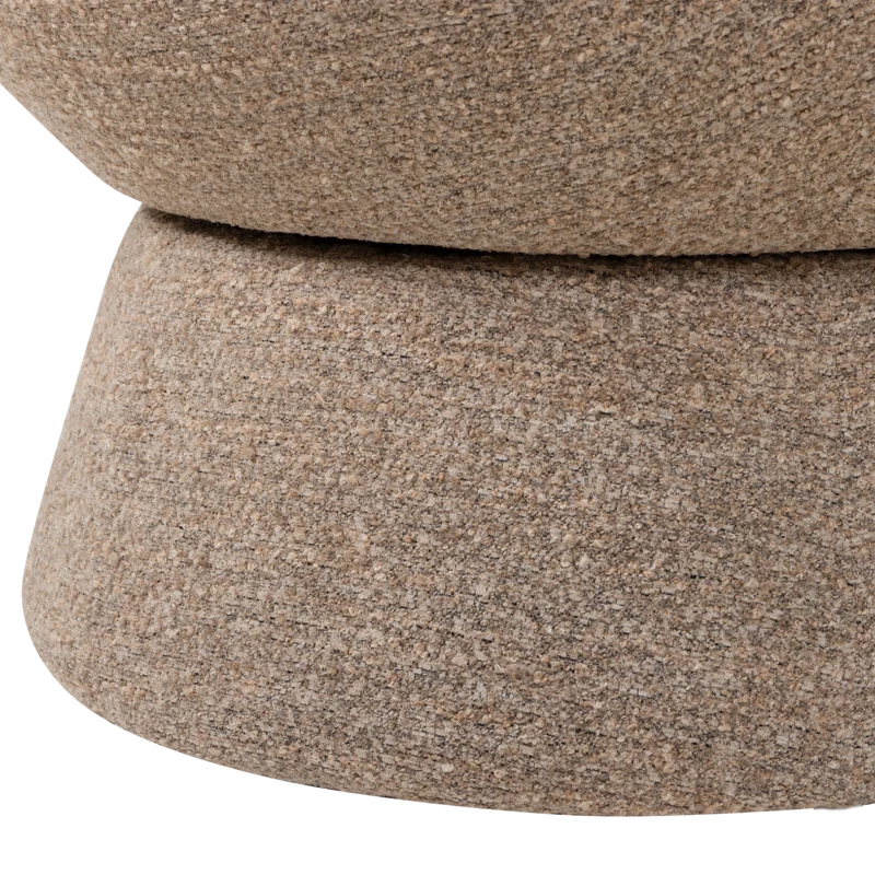 Shuffle drehfauteuil braun melange