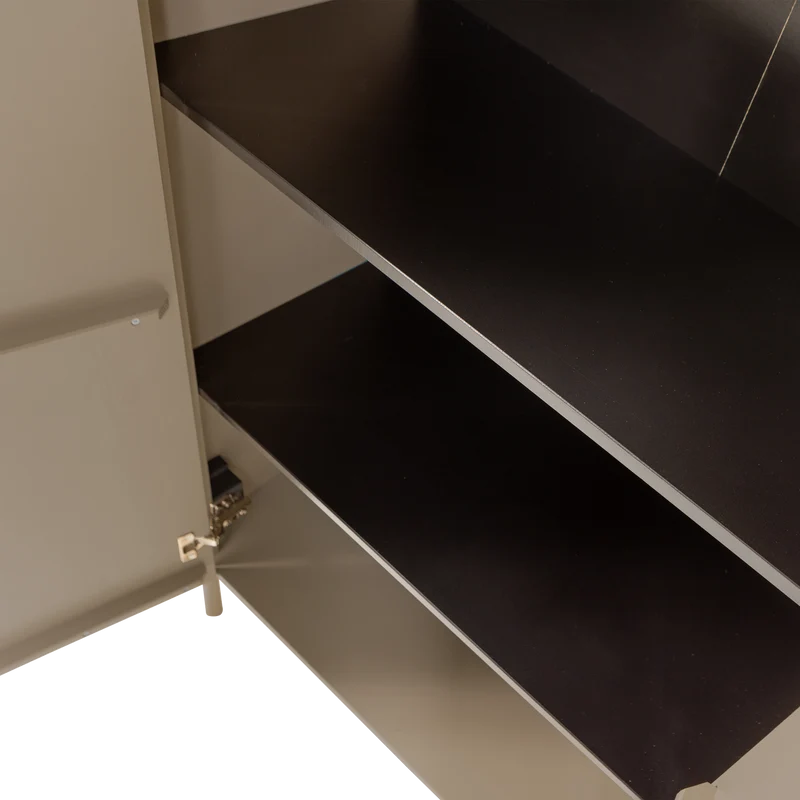 Gunnar 2-türiger Schrank aus Kiefernholz mud