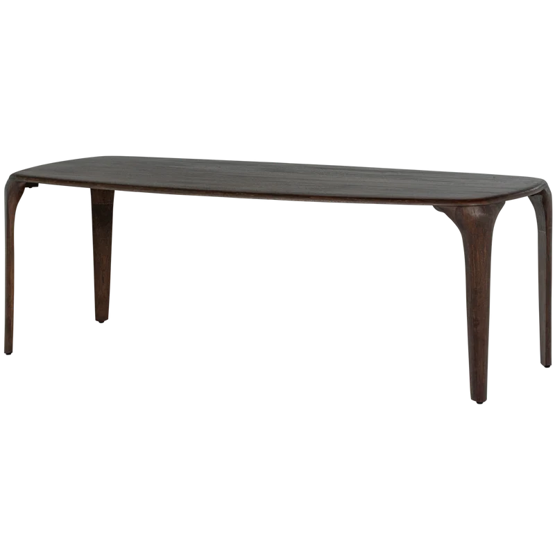 Fiore Esstisch Mangoholz dunkelbraun 230 x 95 cm