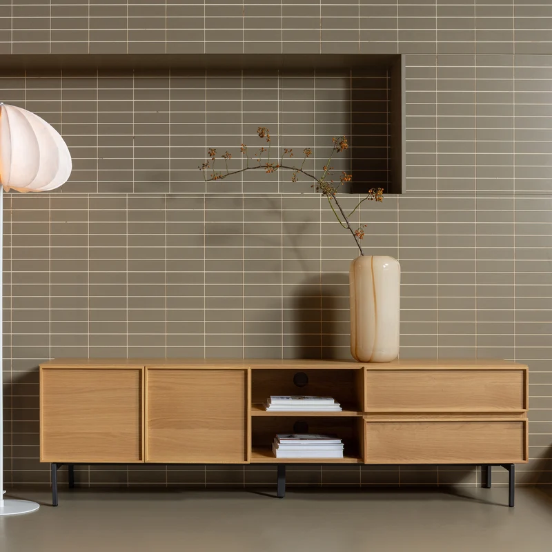 Tours TV-Möbel 180 cm Melamin/MDF natur