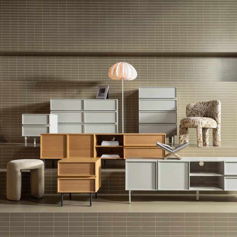 Tours TV-Möbel 180 cm Melamin/MDF natur