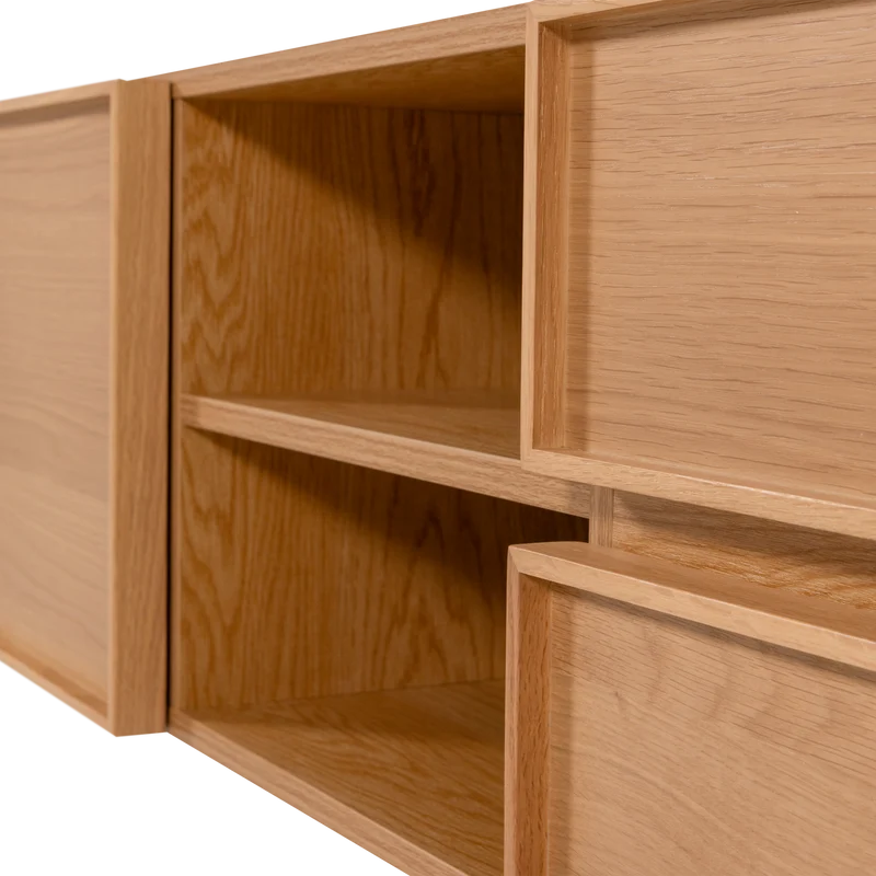 Tours TV-Möbel 180 cm Melamin/MDF natur