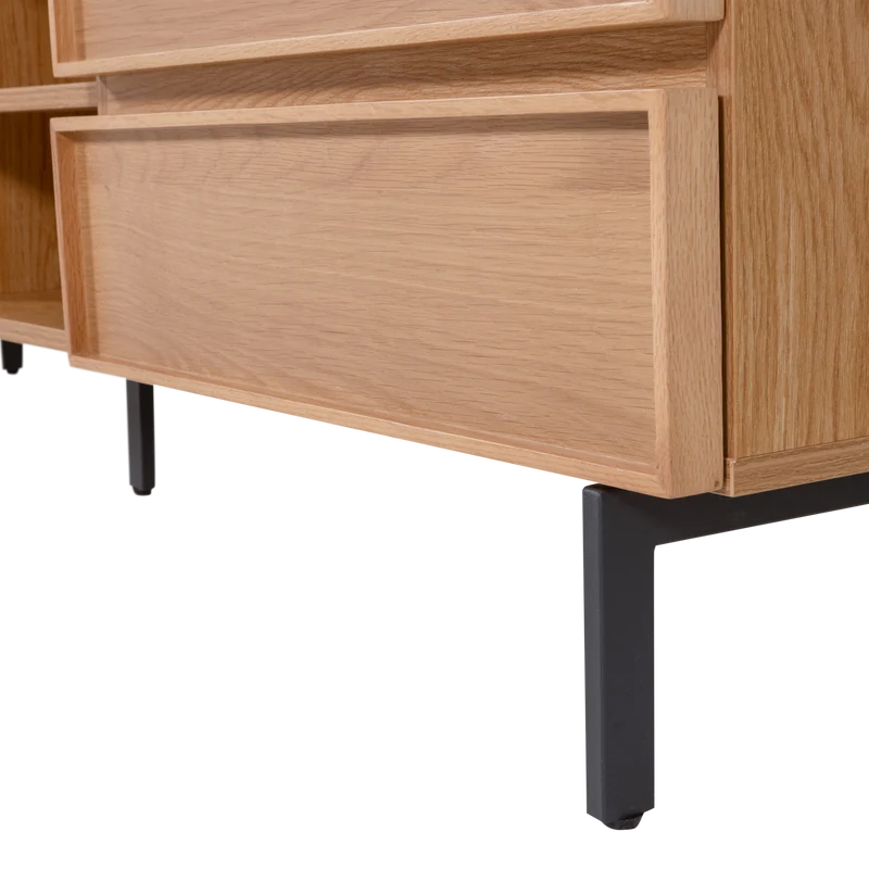 Tours TV-Möbel 180 cm Melamin/MDF natur