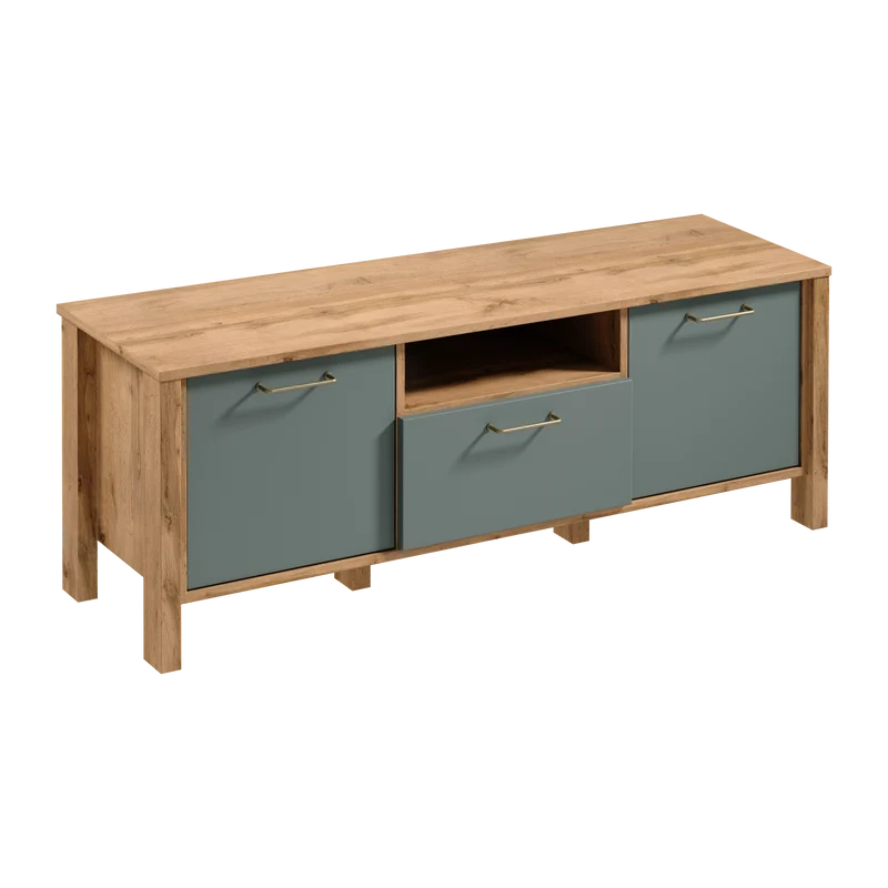 Velario Stilvolles TV-Lowboard mit 3 Schubladen mit elegantem Design